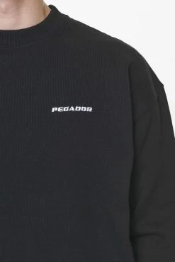 Logo Oversized Sweater Vintage Washed Onyx Black 11 Logo Oversized Sweater Vintage Washed Onyx Black -Pegador® PGDR BUILD TO LAST E COMMERCE MENS6894