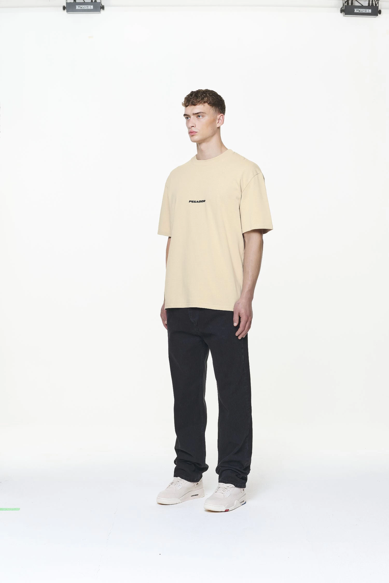 Colne Logo Oversized Tee Vintage Washed Kingdom Beige Gum 6 Colne Logo Oversized Tee Vintage Washed Kingdom Beige Gum - Image 4
