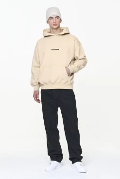 Colne Logo Oversized Hoodie Vintage Washed Kingdom Beige Gum -Pegador® PGDR BUILD TO LAST E COMMERCE MENS7110 5