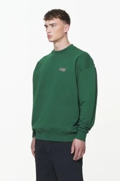 Tavery Oversized Sweater Vintage Washed British Green -Pegador® PGDR BUILD TO LAST E COMMERCE MENS7161 1