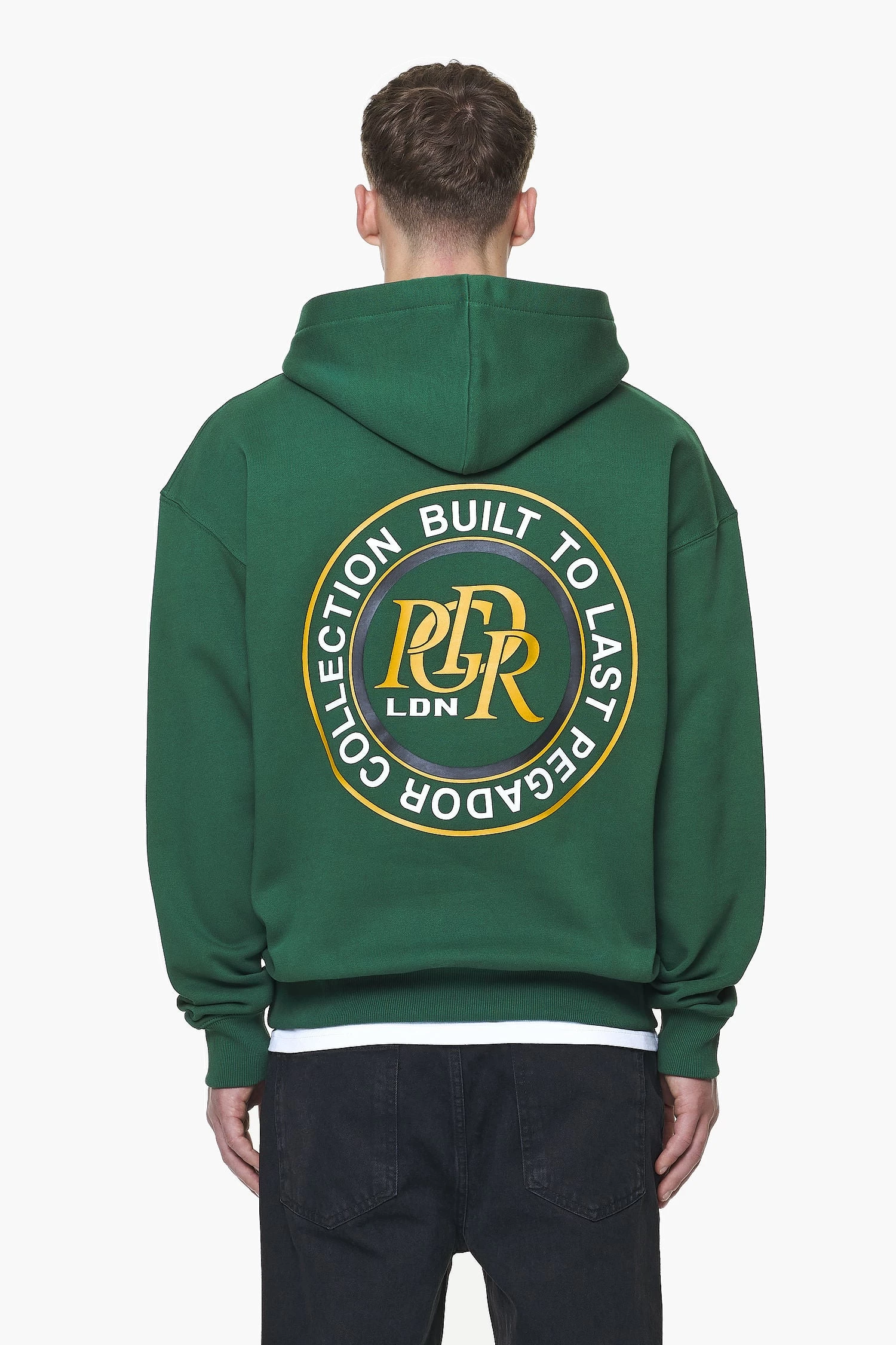 Marcer Oversized Hoodie Vintage Washed British Green 3 Marcer Oversized Hoodie Vintage Washed British Green