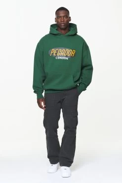 County Oversized Hoodie Vintage Washed British Green -Pegador® PGDR BUILD TO LAST E COMMERCE MENS7265 1