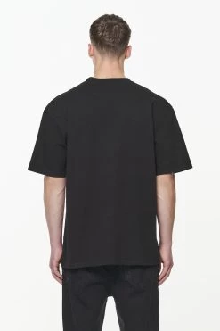 Nether Oversized Tee Vintage Washed Onyx Black -Pegador® PGDR BUILD TO LAST E COMMERCE MENS7284