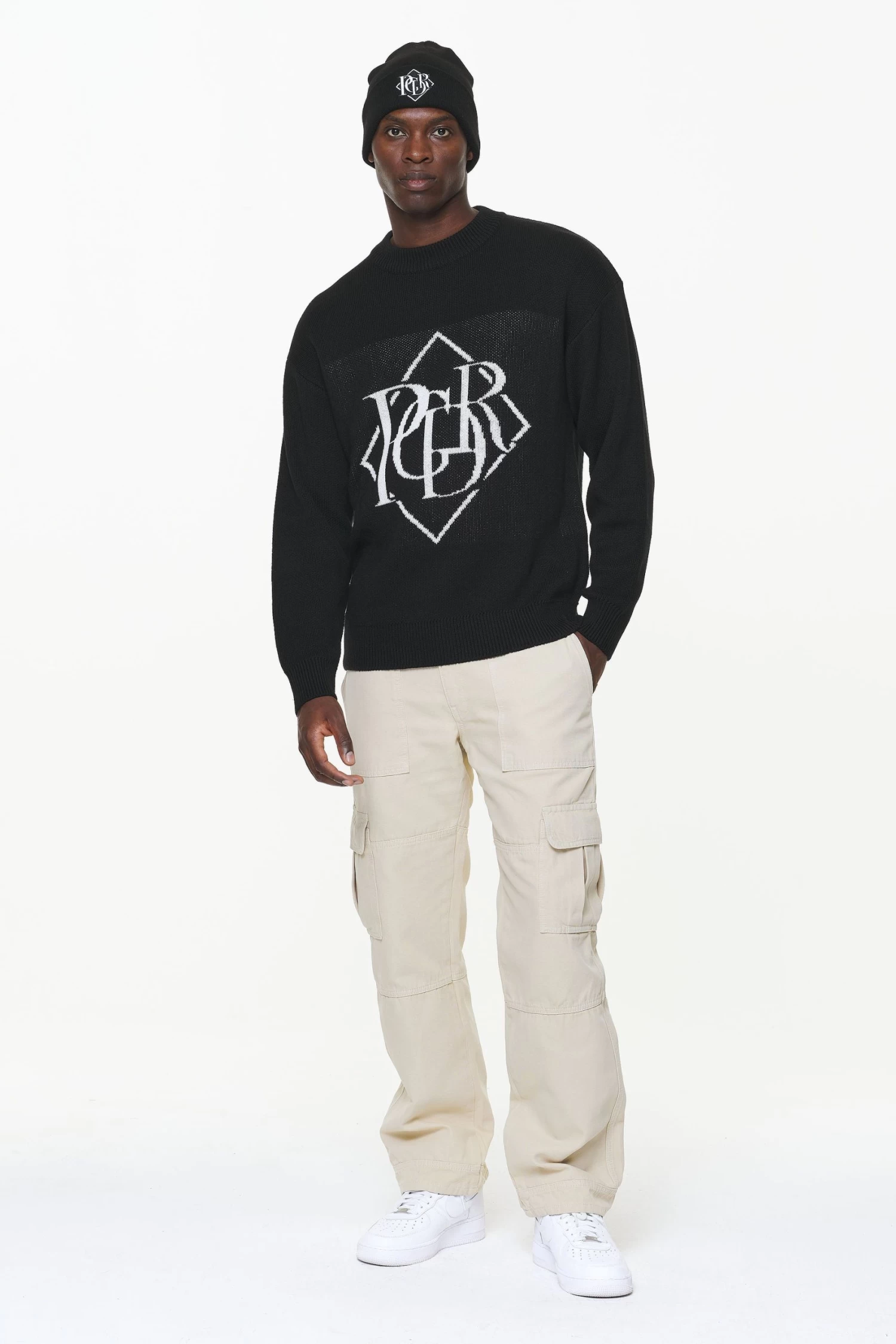 Valk Knit Sweater Onyx Black 4 Valk Knit Sweater Onyx Black - Image 2