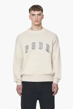 Spear Knit Sweater Kingdom Beige