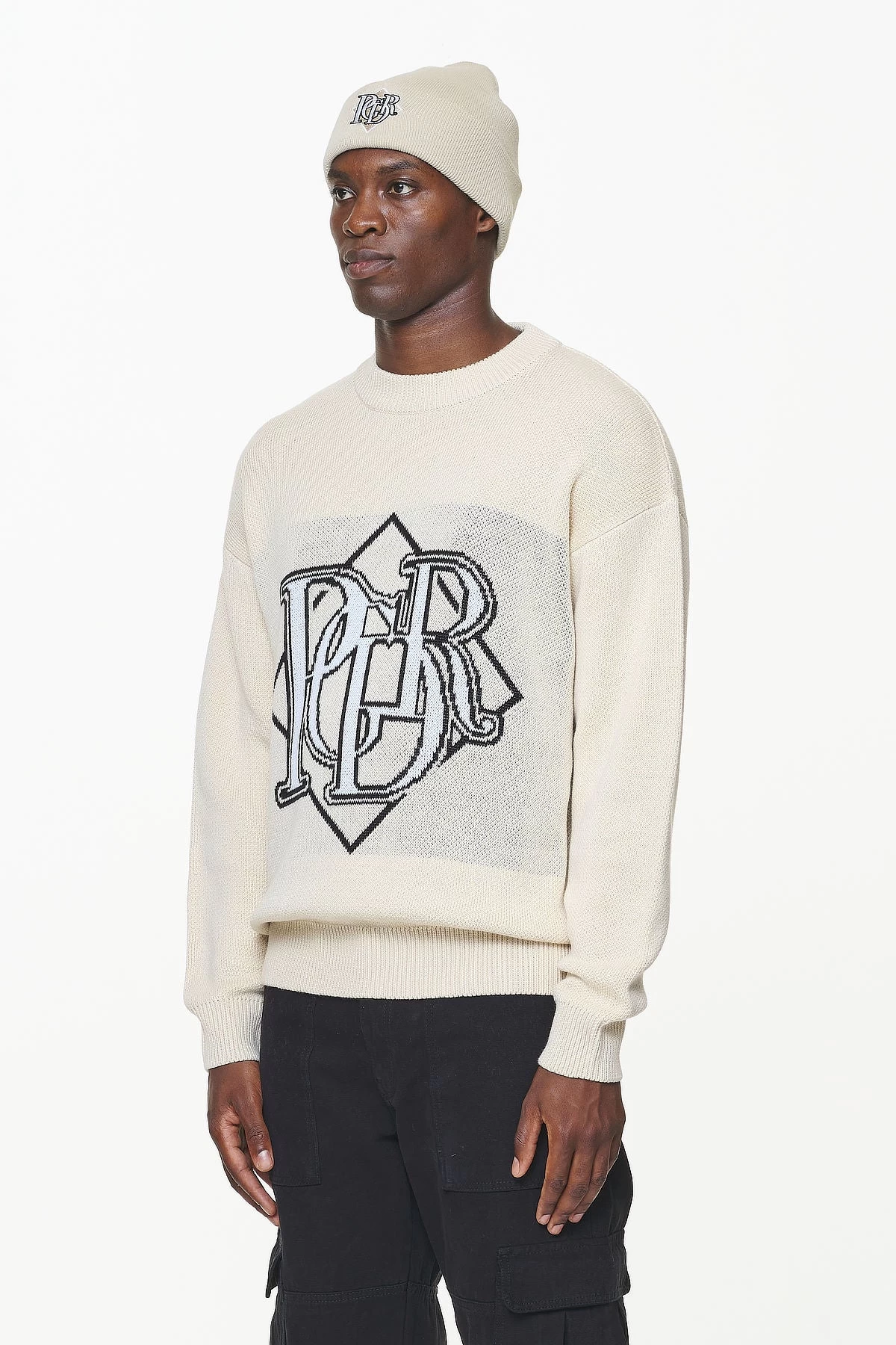 Valk Knit Sweater Kingdom Beige 5 Valk Knit Sweater Kingdom Beige - Image 3