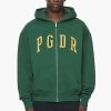 Layton Oversized Sweat Jacket Vintage Washed British Green -Pegador® PGDR BUILD TO LAST E COMMERCE MENS7634 1