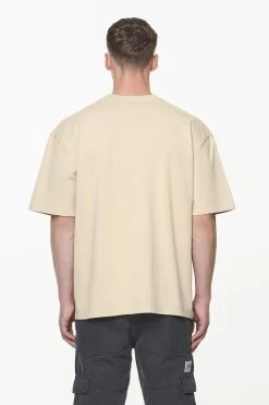 Layton Oversized Tee Vintage Washed Kingdom Beige -Pegador® PGDR BUILD TO LAST E COMMERCE MENS7749 1