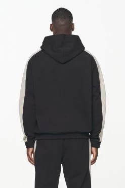 Aytoun Raglan Sweat Jacket Vintage Washed Onyx Black -Pegador® PGDR BUILD TO LAST E COMMERCE MENS8128