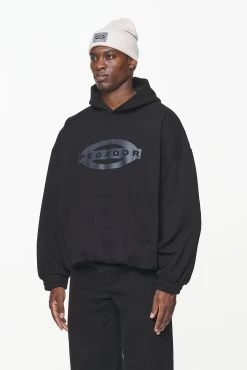 Loom Loose Hoodie Vintage Washed Onyx Black -Pegador® PGDR BUILD TO LAST E COMMERCE MENS8279