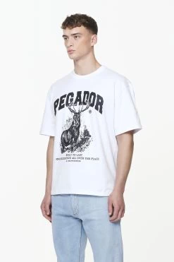 Lizard Oversized Tee White 9 Lizard Oversized Tee White -Pegador® PGDR BUILD TO LAST E COMMERCE MENS8300