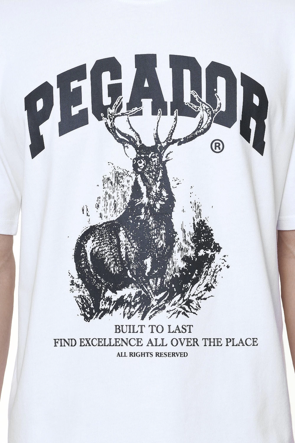 Lizard Oversized Tee White 7 Lizard Oversized Tee White - Image 5