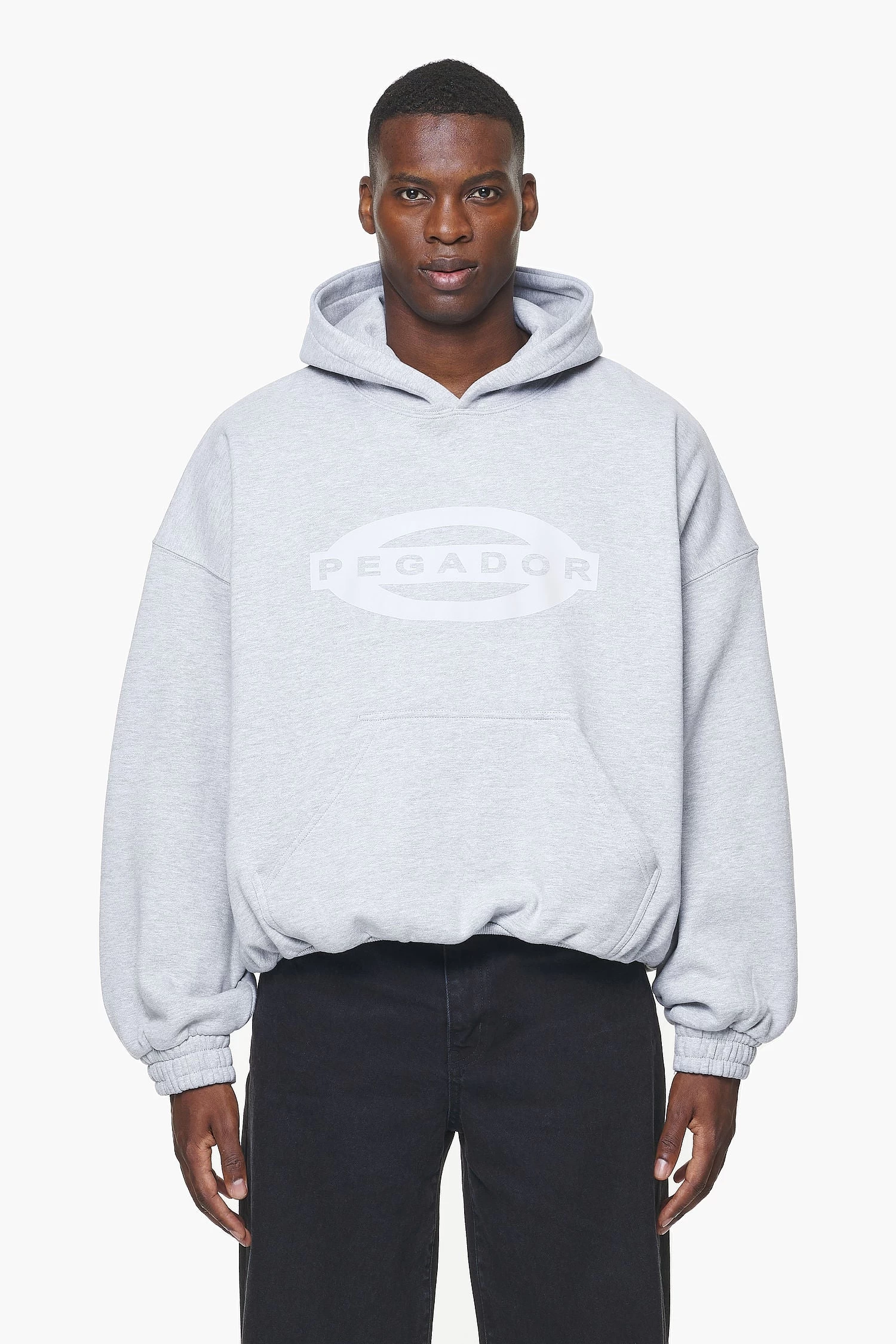 Loom Loose Hoodie Grey Melange 3 Loom Loose Hoodie Grey Melange