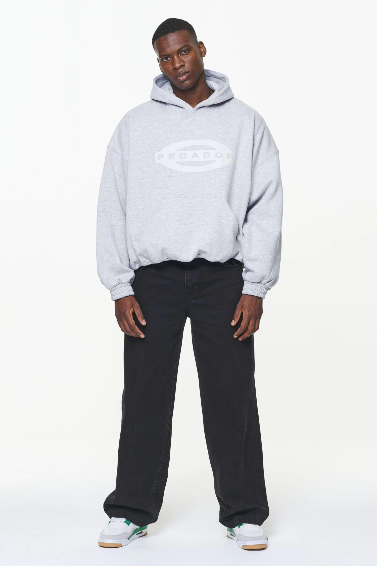 Loom Loose Hoodie Grey Melange 4 Loom Loose Hoodie Grey Melange - Image 2