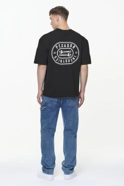Comet Oversized Tee Vintage Washed Onyx Black -Pegador® PGDR BUILD TO LAST E COMMERCE MENS8356