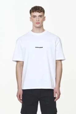 Colne Logo Oversized Tee White Gum -Pegador® PGDR BUILD TO LAST E COMMERCE MENS8419