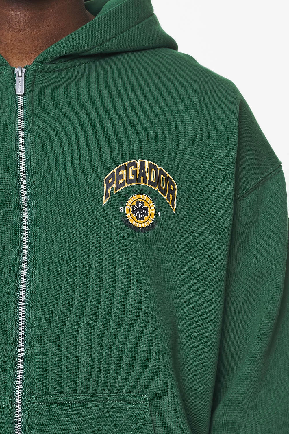 Smith Oversized Sweat Jacket Vintage Washed British Green 7 Smith Oversized Sweat Jacket Vintage Washed British Green - Image 5