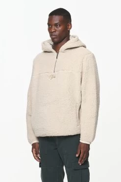 Clare Teddy Half Zip Hoodie Kingdom Beige 9 Clare Teddy Half Zip Hoodie Kingdom Beige -Pegador® PGDR BUILD TO LAST E COMMERCE MENS8539 1