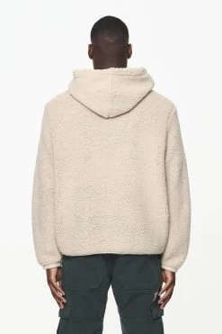 Clare Teddy Half Zip Hoodie Kingdom Beige 10 Clare Teddy Half Zip Hoodie Kingdom Beige -Pegador® PGDR BUILD TO LAST E COMMERCE MENS8552 1