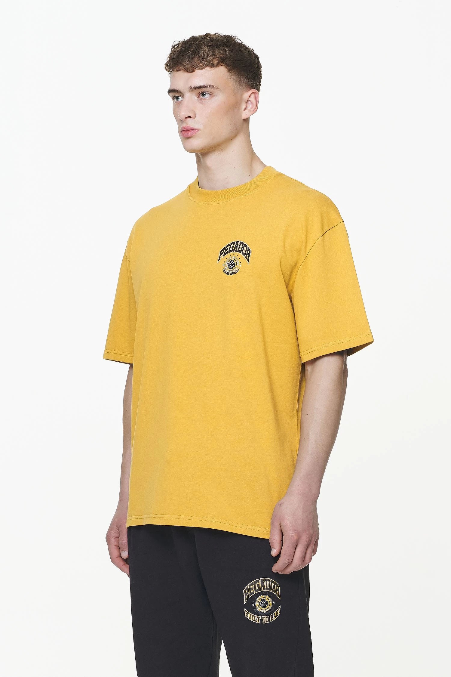 Smith Oversized Tee Vintage Washed Mustard 6 Smith Oversized Tee Vintage Washed Mustard - Image 4