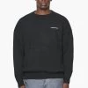 Logo Shaggy Knit Sweater Onyx Black 2 Logo Shaggy Knit Sweater Onyx Black -Pegador® PGDR BUILD TO LAST E COMMERCE MENS8654