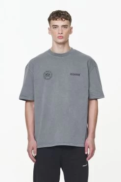 Dike Oversized Tee Vintage Grey -Pegador® PGDR BUILD TO LAST E COMMERCE MENS8747