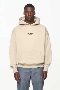 Mouncy Oversized Hoodie Vintage Washed Kingdom Beige -Pegador® PGDR BUILD TO LAST E COMMERCE MENS8785 1