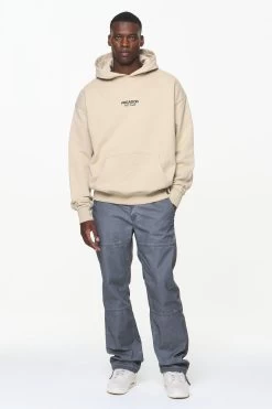 Mouncy Oversized Hoodie Vintage Washed Kingdom Beige -Pegador® PGDR BUILD TO LAST E COMMERCE MENS8788 1
