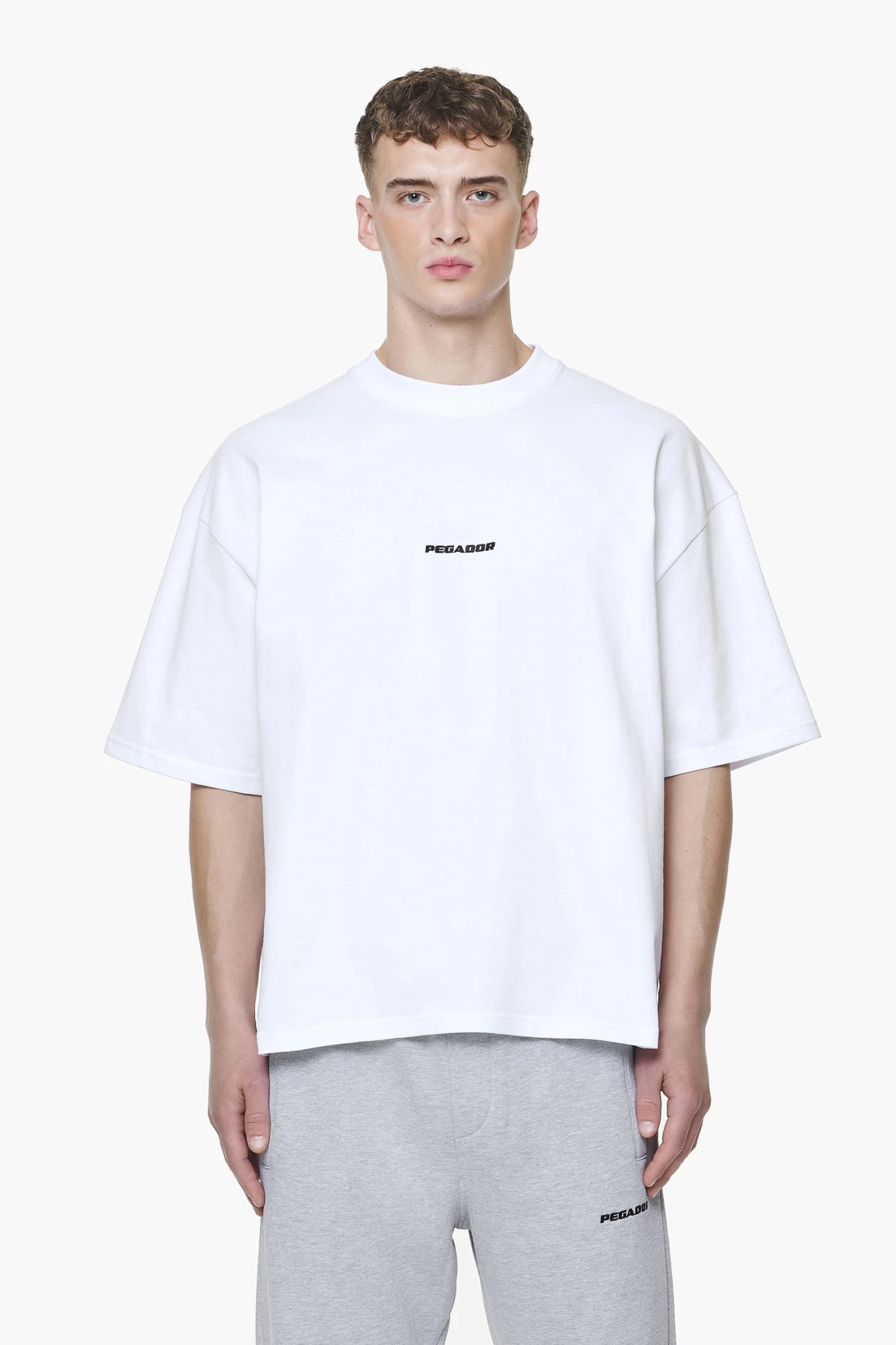 Logo Boxy Tee White 3 Logo Boxy Tee White