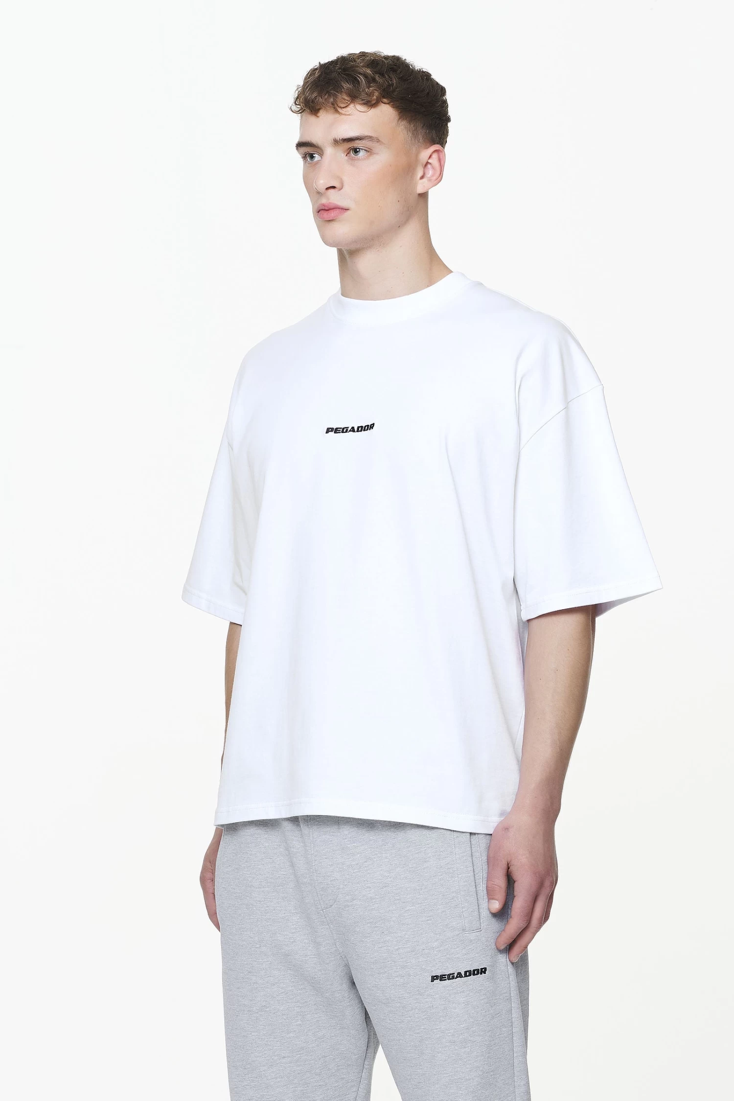 Logo Boxy Tee White 5 Logo Boxy Tee White - Image 3