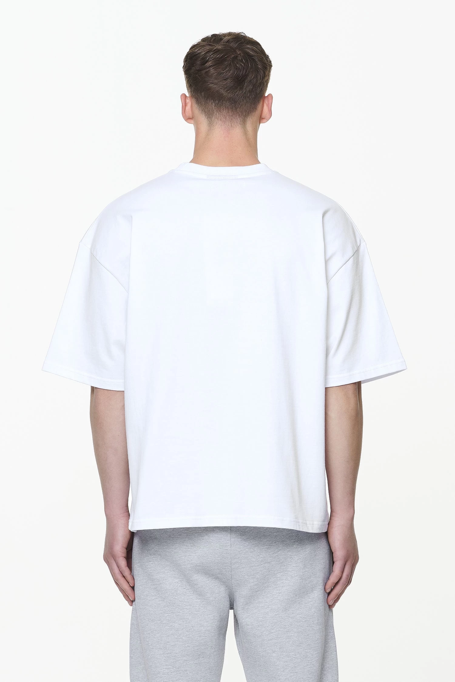 Logo Boxy Tee White 6 Logo Boxy Tee White - Image 4