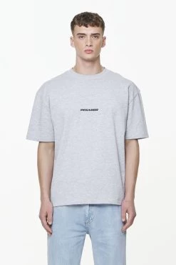Colne Logo Oversized Tee Grey Melange -Pegador® PGDR BUILD TO LAST E COMMERCE MENS8998