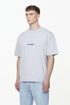 Colne Logo Oversized Tee Grey Melange -Pegador® PGDR BUILD TO LAST E COMMERCE MENS9001