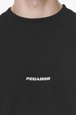 Logo Boxy Tee Vintage Washed Onyx Black -Pegador® PGDR BUILD TO LAST E COMMERCE MENS9045