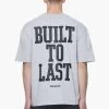 Mouncy Oversized Tee Grey Melange -Pegador® PGDR BUILD TO LAST E COMMERCE MENS9274
