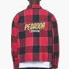 Eastfield Flannel Shirt Washed Royal Red Onyx Black -Pegador® PGDR BUILD TO LAST E COMMERCE MENS 211183