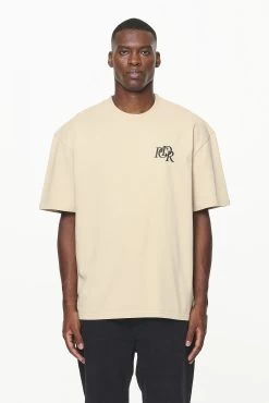 Marcer Oversized Tee Vintage Washed Kingdom Beige -Pegador® PGDR BUILD TO LAST E COMMERCE MENS 211210 1