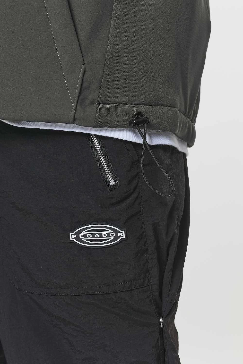 Cassidy Wide Tech Pants Onyx Black 7 Cassidy Wide Tech Pants Onyx Black - Image 5