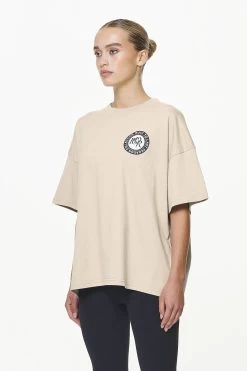 Lydney Heavy Oversized Tee Vintage Washed Fossil Taupe 11 Lydney Heavy Oversized Tee Vintage Washed Fossil Taupe -Pegador® PGDR BUILD TO LAST E COMMERCE WMNS10064