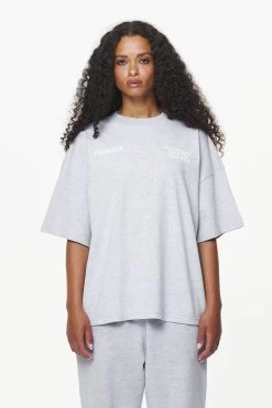 Cadogan Heavy Oversized Tee Grey Melange 10 Cadogan Heavy Oversized Tee Grey Melange -Pegador® PGDR BUILD TO LAST E COMMERCE WMNS10082