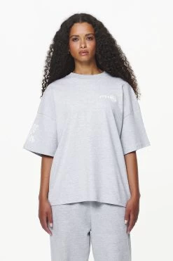 Pall Heavy Oversized Tee Grey Melange -Pegador® PGDR BUILD TO LAST E COMMERCE WMNS10139