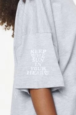 Pall Heavy Oversized Tee Grey Melange -Pegador® PGDR BUILD TO LAST E COMMERCE WMNS10161