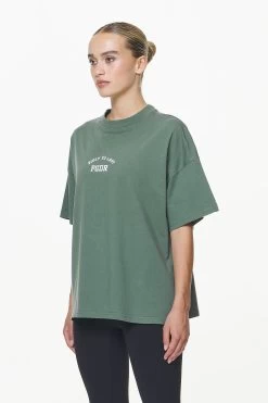 Harley Heavy Oversized Tee Vintage Washed Garden Green -Pegador® PGDR BUILD TO LAST E COMMERCE WMNS 153510472
