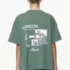 Harley Heavy Oversized Tee Vintage Washed Garden Green 1 Harley Heavy Oversized Tee Vintage Washed Garden Green -Pegador® PGDR BUILD TO LAST E COMMERCE WMNS 153510473