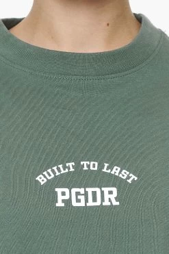 Harley Heavy Oversized Tee Vintage Washed Garden Green -Pegador® PGDR BUILD TO LAST E COMMERCE WMNS 153510476