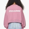 Dorothy Cropped Oversized Sweater Vintage Washed Rust Pink -Pegador® PGDR BUILD TO LAST E COMMERCE WMNS 153510480