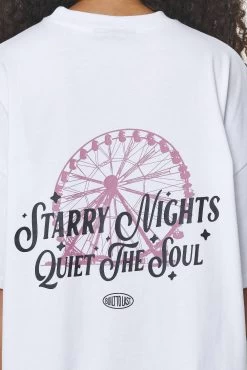 Mall Heavy Oversized Tee White -Pegador® PGDR BUILD TO LAST E COMMERCE WMNS 153510608