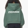 Dorothy Cropped Oversized Hoodie Vintage Washed Garden Green -Pegador® PGDR BUILD TO LAST E COMMERCE WMNS 153510619 94be08ae 10b8 4672 9038 124ae533e978