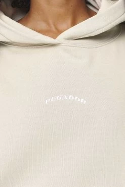 Camberwell Logo Oversized Hoodie Vintage Washed Bone White -Pegador® PGDR BUILD TO LAST E COMMERCE WMNS 153510720