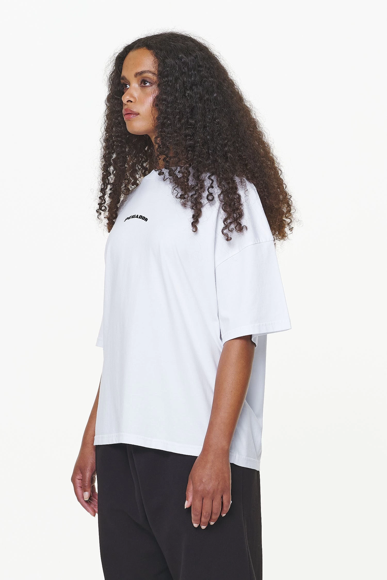 Thames Heavy Oversized Tee White 5 Thames Heavy Oversized Tee White - Image 3